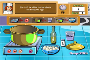 Jeu cooking show, un jeu de cuisine