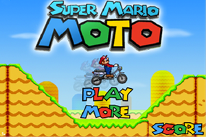 Jeu Super Mario moto