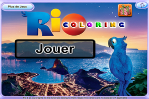 Jeu de coloriage Rio