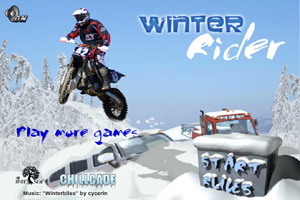 Jeu de Moto Cross sur Neige