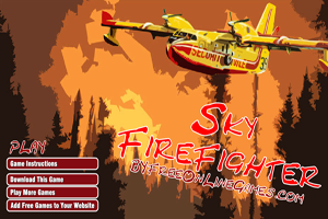 Sky Firefighter : Jeu de Pompier Canadaire