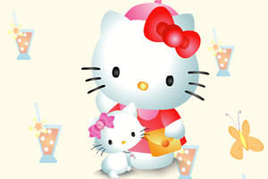 Hello Kitty jeu cartes mémoire