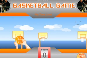 Jeu mini jeu de basket