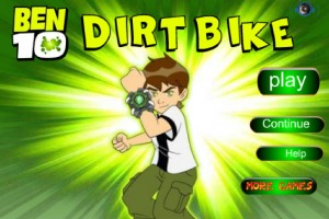 Jeu ben 10 moto dirt bike