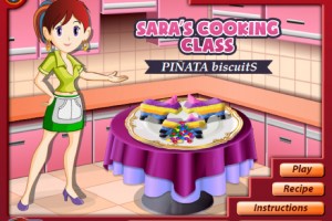 Jeu cuisine pinata cookies