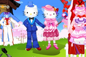 Jeu hello kitty mariage