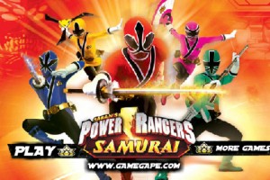 Jeu power rangers samurai