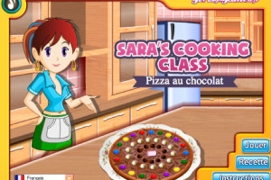 Jeu pizza au chocolat