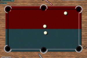 Jeu de billard au fusil