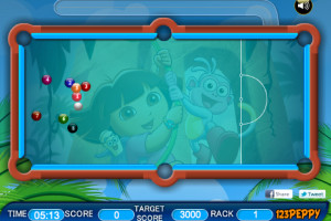 Jeu de billard Dora