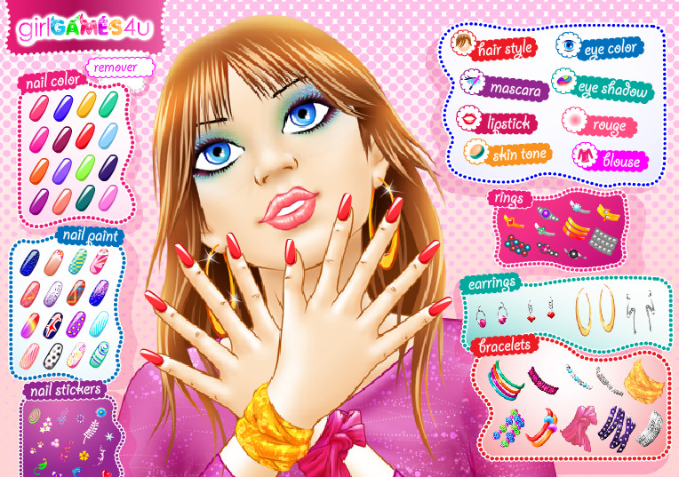 jeu de barbie maquillage