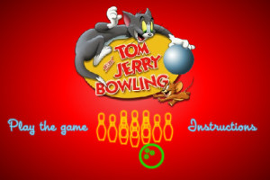 Jeu tom et jerry bowling