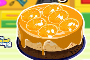 Jeu de Cheese cake aux oranges