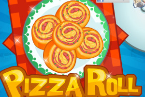 Jeu de pizza roulées