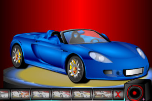 Jeu de tuning de Porshe