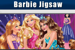 Jeu de puzzle de Barbie